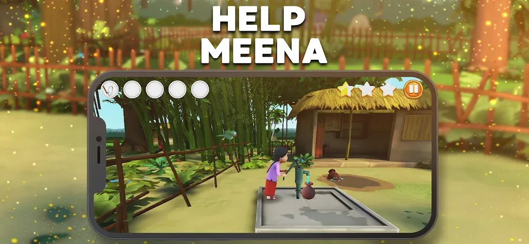 Скачать взлом Meena Game 2 на Андроид — Много денег и без рекламы — скриншот 4