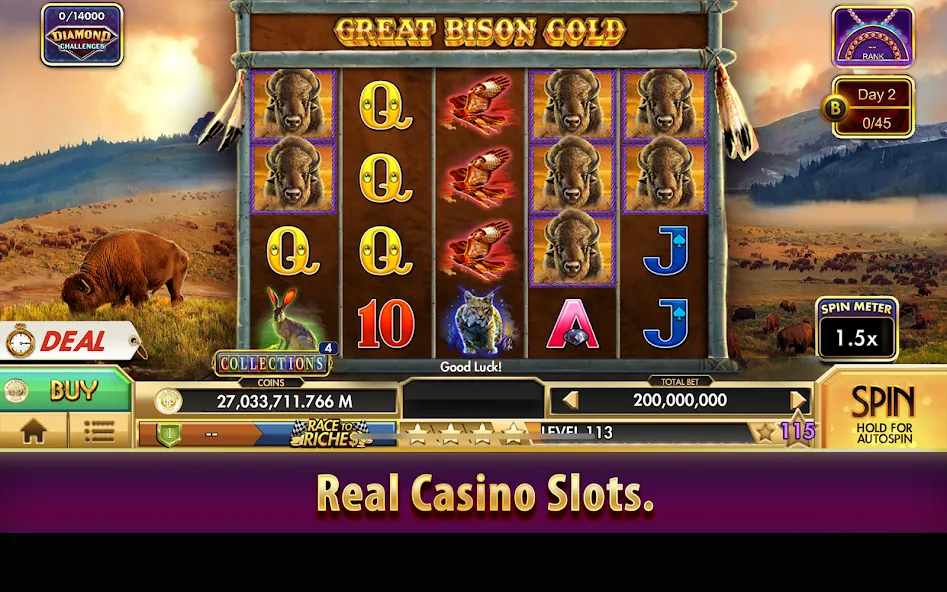 Скачать взломанную Black Diamond Casino Slots — Множитель выигрыша — скриншот 3 Скачать взломанную Black Diamond Casino Slots — Множитель выигрыша — скриншот 3