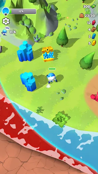 Life Bubble - My Little Planet Mod APK Много денег и кристаллов — Скачать на Андроид — скриншот 1