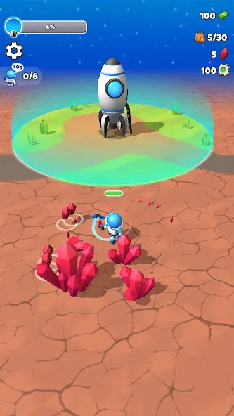 Life Bubble - My Little Planet Mod APK Много денег и кристаллов — Скачать на Андроид — скриншот 2