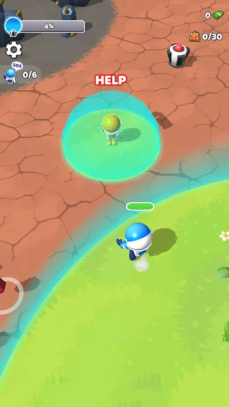 Life Bubble - My Little Planet Mod APK Много денег и кристаллов — Скачать на Андроид — скриншот 4