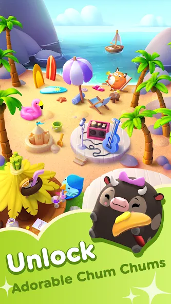 Скачать Chum Chum Blast с модом — Много денег — скриншот 2
