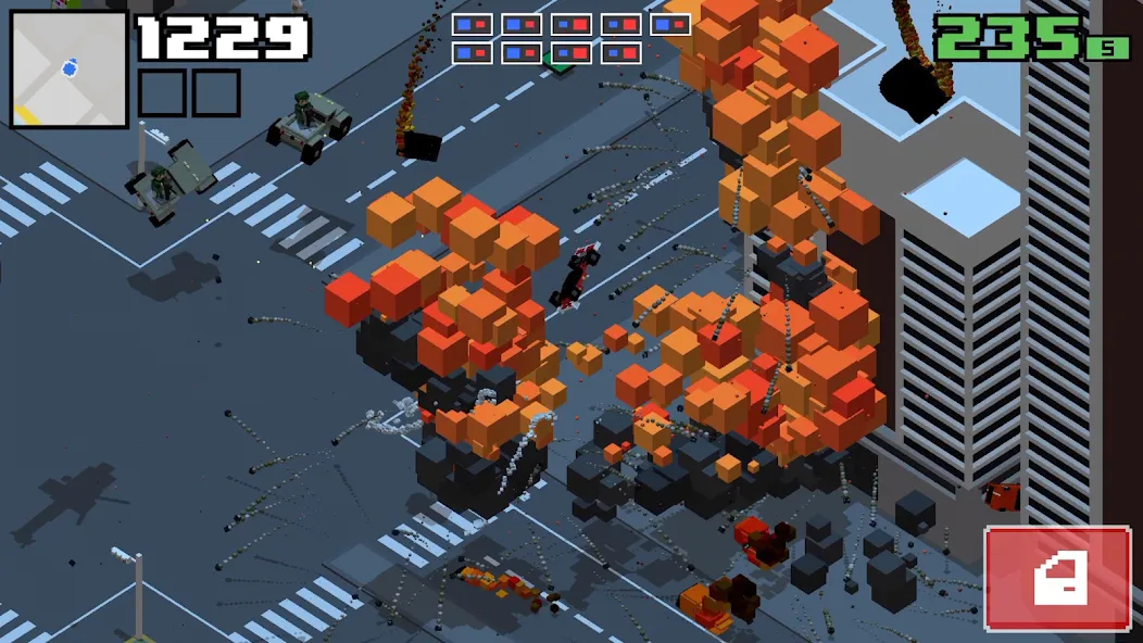 Smashy Road: Wanted 2 MOD — Много денег и всё разблокировано на Андроид — скриншот 3