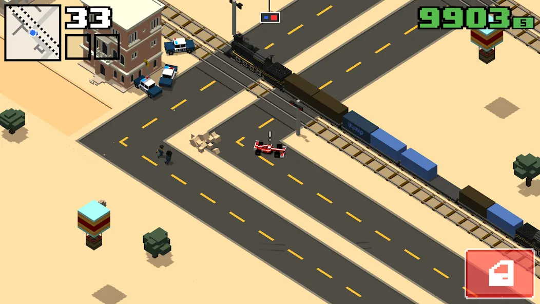 Smashy Road: Wanted 2 MOD — Много денег и всё разблокировано на Андроид — скриншот 5