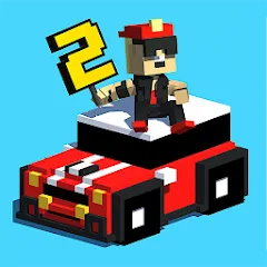 Smashy Road: Wanted 2 MOD — Много денег и всё разблокировано на Андроид