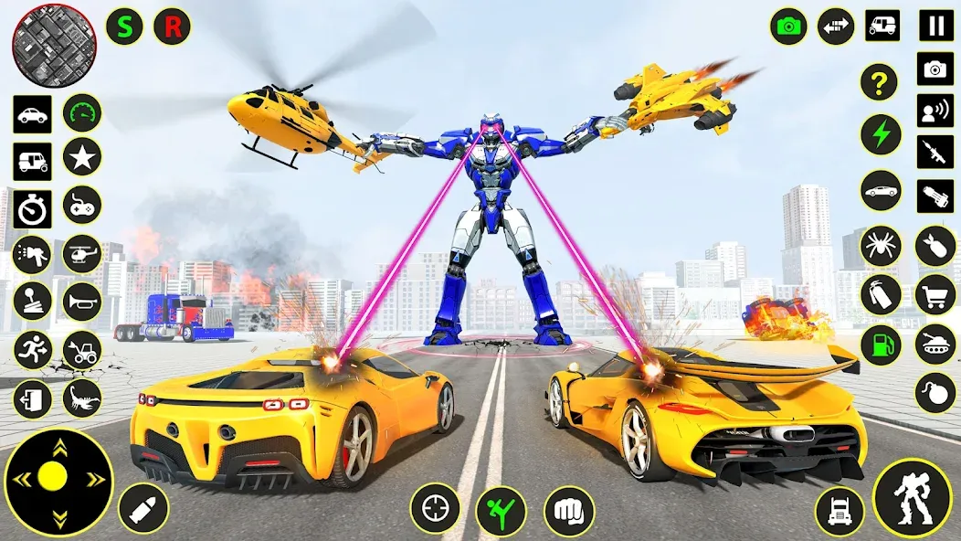 Скачать взлом Truck Game - Car Robot Games на Андроид — Много денег — скриншот 3