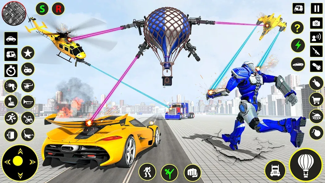 Скачать взлом Truck Game - Car Robot Games на Андроид — Много денег — скриншот 4