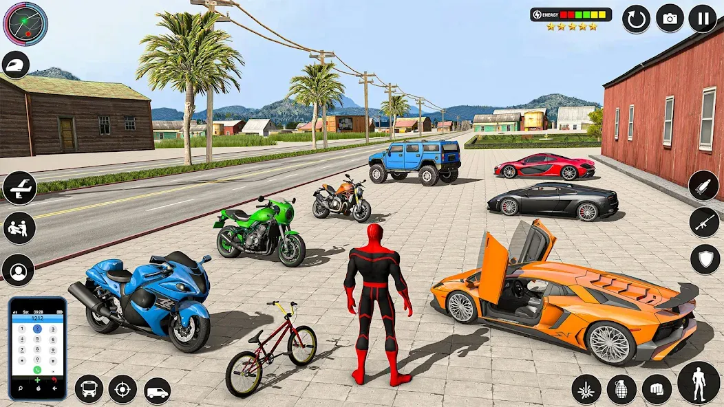 Скачать Spider Rope Games - Crime Hero на Android — Много денег и бессмертие — скриншот 1 Скачать Spider Rope Games - Crime Hero на Android — Много денег и бессмертие — скриншот 1