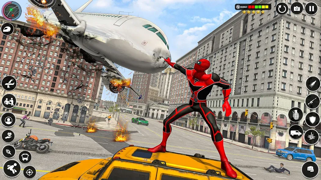 Скачать Spider Rope Games - Crime Hero на Android — Много денег и бессмертие — скриншот 3 Скачать Spider Rope Games - Crime Hero на Android — Много денег и бессмертие — скриншот 3