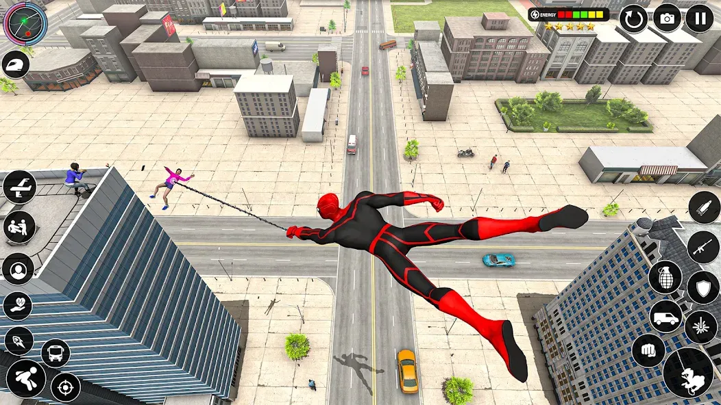 Скачать Spider Rope Games - Crime Hero на Android — Много денег и бессмертие — скриншот 4 Скачать Spider Rope Games - Crime Hero на Android — Много денег и бессмертие — скриншот 4