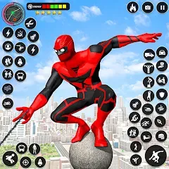 Скачать Spider Rope Games - Crime Hero на Android — Много денег и бессмертие