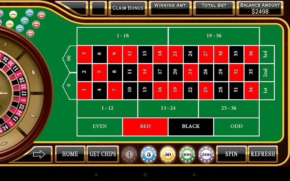 Скачать Roulette - Casino Style! (Мод: Много денег) на Андроид — скриншот 5