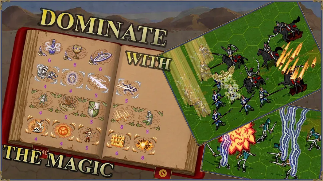 Скачать Heroes of Might: Magic arena 3 на Андроид — Много денег — скриншот 2