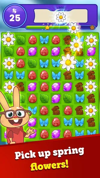 Скачать Easter Magic - Match 3 Game — Бесконечные жизни — скриншот 1