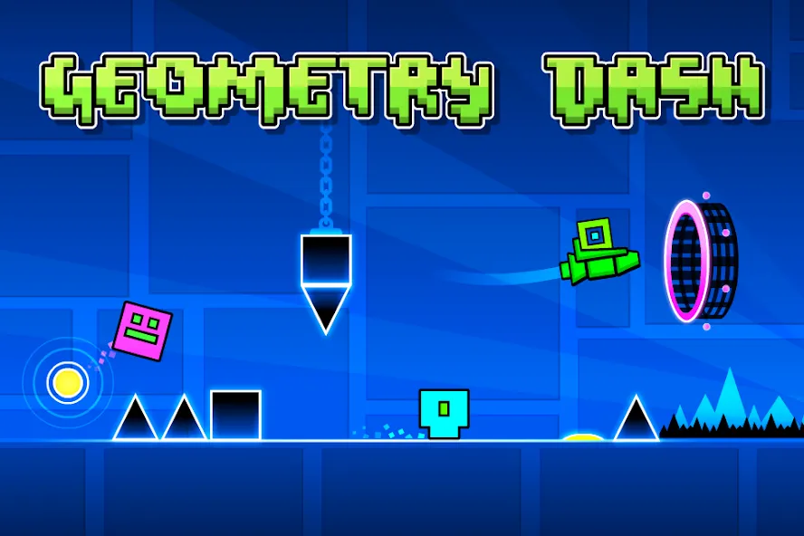 Скачать взлом Geometry Dash Lite на Андроид — Все открыто — скриншот 1 Скачать взлом Geometry Dash Lite на Андроид — Все открыто — скриншот 1