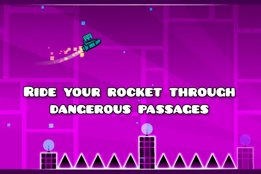 Скачать взлом Geometry Dash Lite на Андроид — Все открыто — скриншот 2 Скачать взлом Geometry Dash Lite на Андроид — Все открыто — скриншот 2