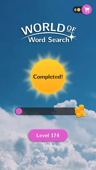 World of Word Search — Мод: Много подсказок — скриншот 4