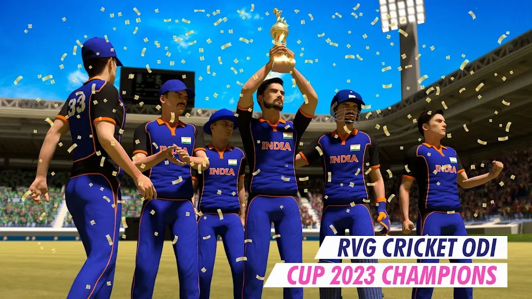 Скачать RVG Real World Cricket Game 3D (Мод: Много денег и разблокировано всё) на Андроид — скриншот 3 Скачать RVG Real World Cricket Game 3D (Мод: Много денег и разблокировано всё) на Андроид — скриншот 3