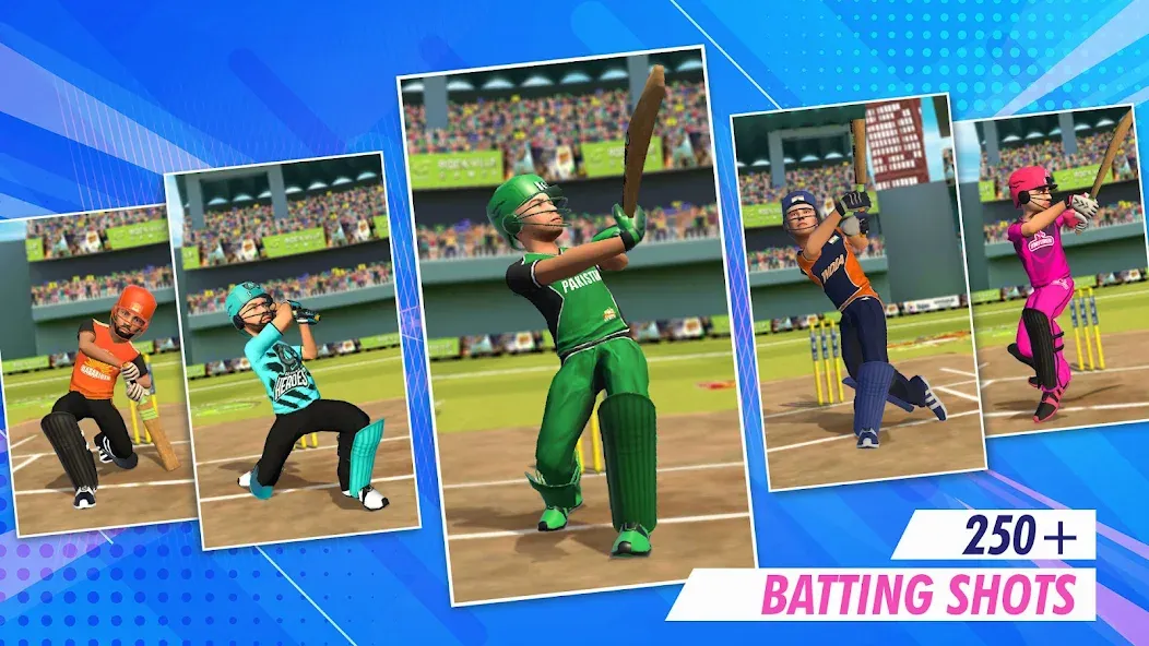 Скачать RVG Real World Cricket Game 3D (Мод: Много денег и разблокировано всё) на Андроид — скриншот 4 Скачать RVG Real World Cricket Game 3D (Мод: Много денег и разблокировано всё) на Андроид — скриншот 4
