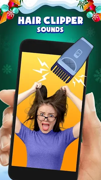 Prank sounds: haircut & fart (Мод Все звуки разблокированы) — скриншот 4