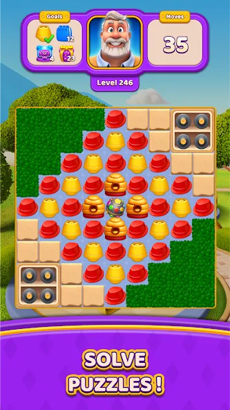 Mayor Match на Андроид — Мод Много денег и алмазов — скриншот 3