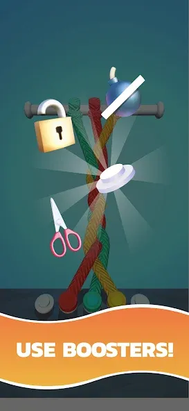 Скачать Tangle Master 3D — Много денег — скриншот 4