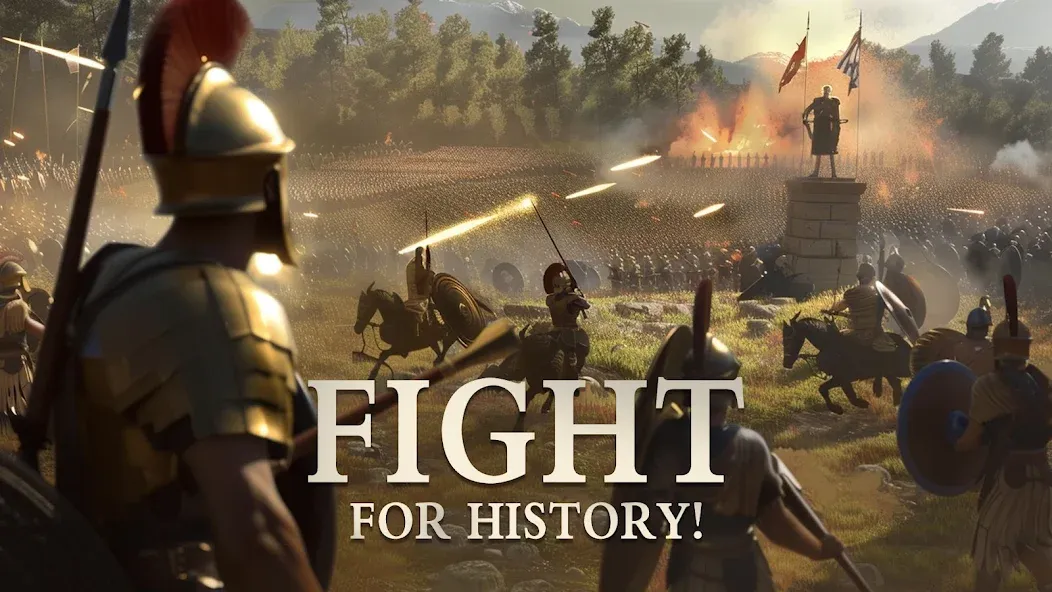Скачать Grand War: Rome Strategy Games — Последняя версия (Много денег и ресурсов) — скриншот 1
