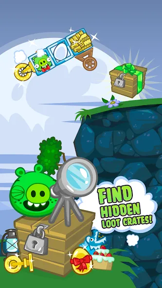 Bad Piggies — Все открыто — скриншот 4