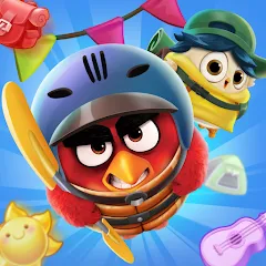 Скачать Angry Birds Match 3 на Android — Много денег и жизней