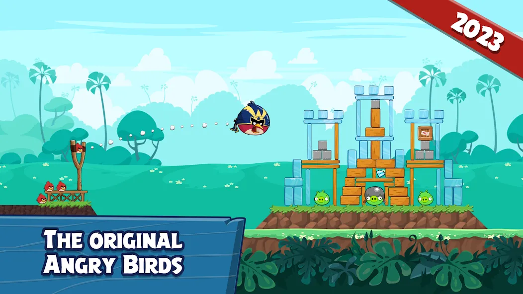 Скачать Angry Birds Friends с модом — Много денег — скриншот 1