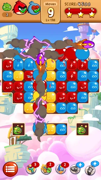 Angry Birds Blast — Много жизней и ходов — скриншот 2