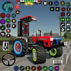 Скачать взломанную Indian Tractor Farming Games — Много денег