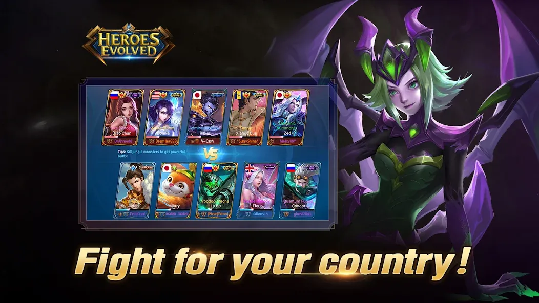 Скачать Heroes Evolved на Android — Много денег — скриншот 3
