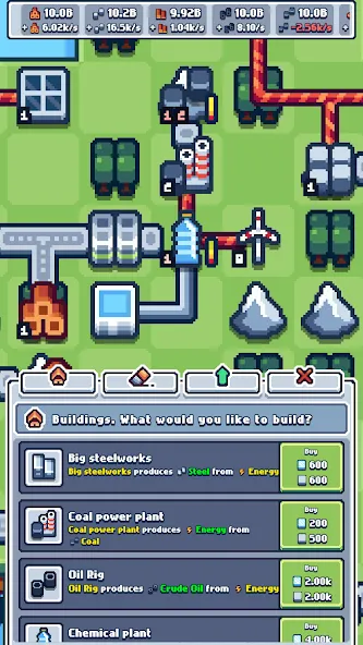 Скачать взлом Production Chain Tycoon на Андроид — Много денег — скриншот 4