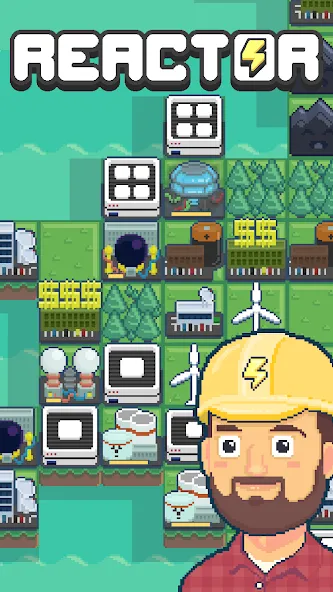 Reactor - Energy Sector Tycoon (Мод Много денег) — скриншот 1