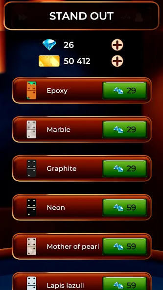 Dominoes Online MOD — Много денег и без рекламы на Андроид — скриншот 4