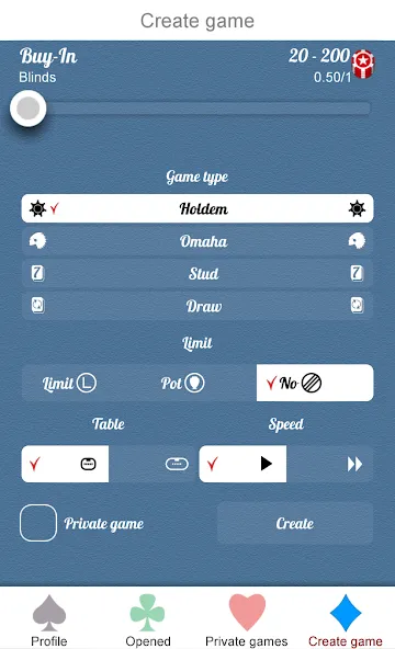 Poker Online MOD APK на Android — Много денег — скриншот 2