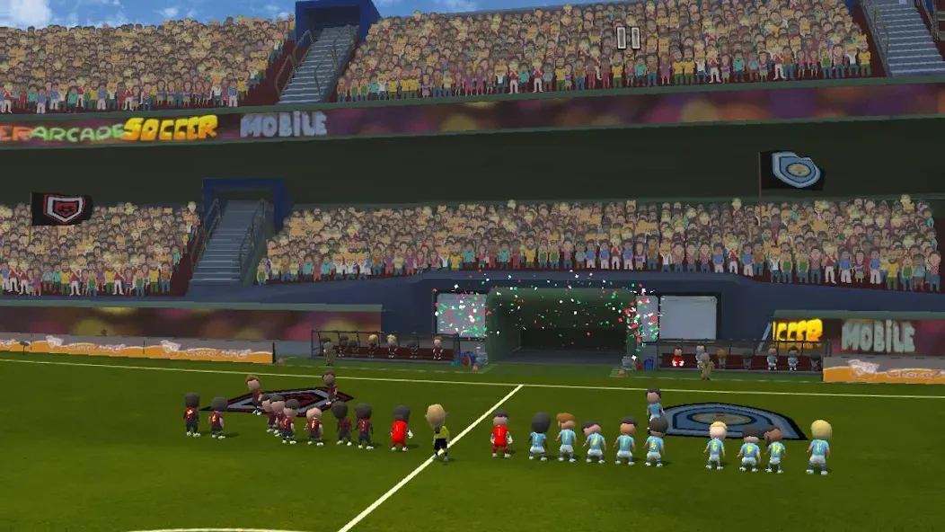 Взлом Super Arcade Soccer Mobile — Много денег — скриншот 3