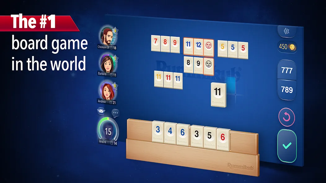 Rummikub® MOD APK — Все разблокировано — скриншот 2