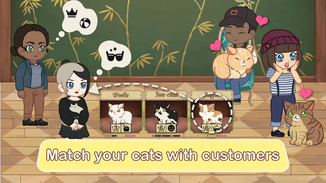 Furistas Cat Cafe Mod APK Много денег — Скачать на Андроид — скриншот 3