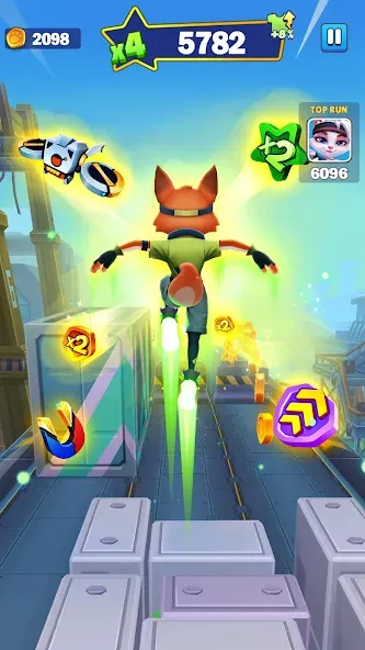 Runner Heroes — Взломанная версия (Много денег и бессмертие) — скриншот 3