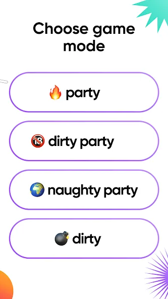 Скачать Truth or Dare Dirty Party Game — Модификация Все вопросы и режимы разблокированы — скриншот 3