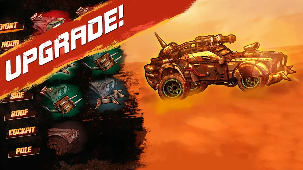 Road Warrior: Nitro Car Battle (Мод Много денег) — скриншот 5