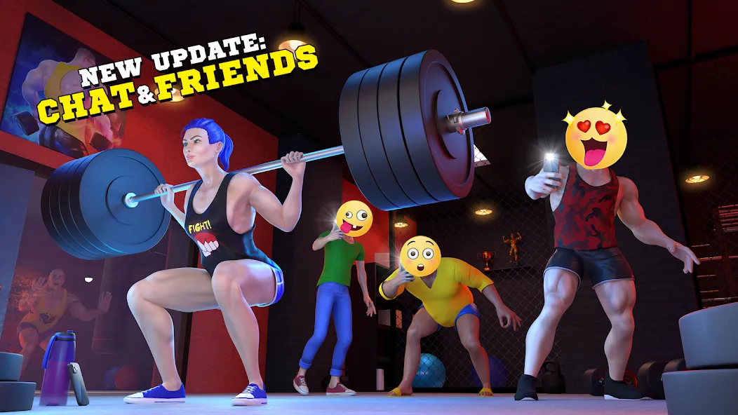Скачать Fitness Gym Bodybuilding Pump MOD APK — Много денег и без рекламы — скриншот 1 Скачать Fitness Gym Bodybuilding Pump MOD APK — Много денег и без рекламы — скриншот 1