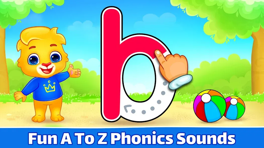 ABC Kids - Tracing & Phonics на Андроид — Мод Все уровни разблокированы — скриншот 2