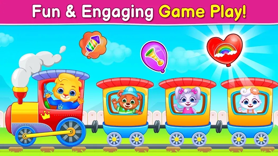 Взломанная Baby Games: Piano & Baby Phone на Андроид — Все открыто — скриншот 5