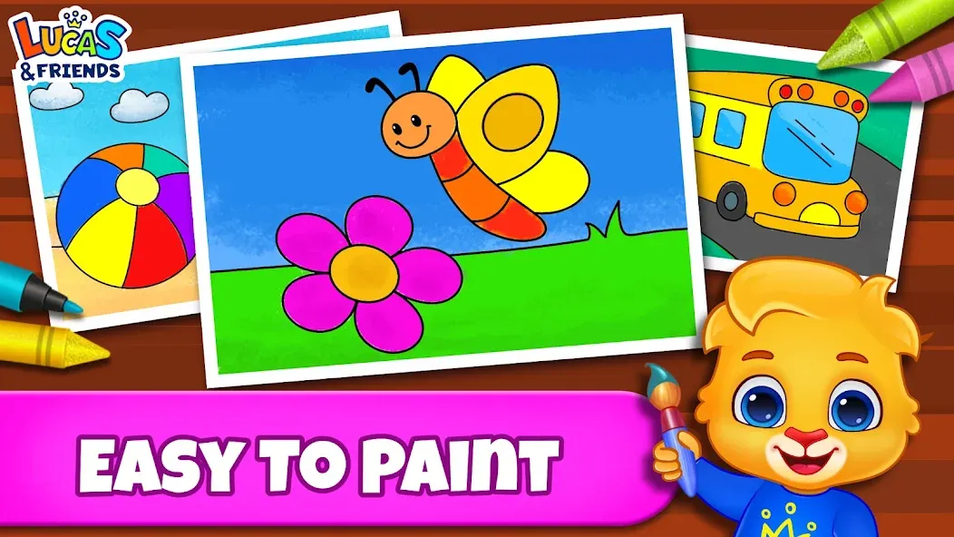 Скачать Coloring Games: Color & Paint — Все разблокировано — скриншот 1