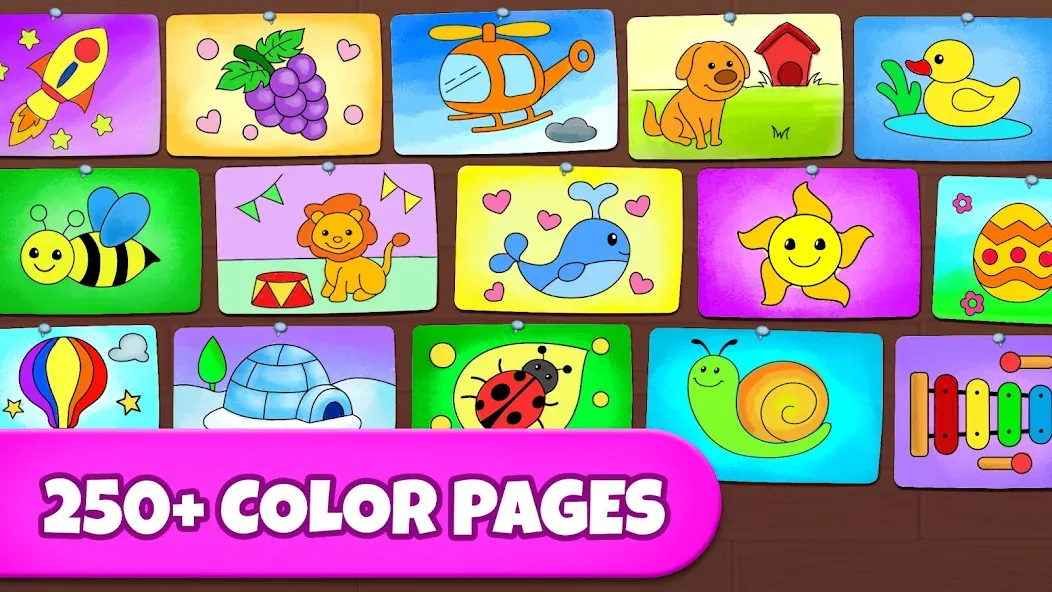 Скачать Coloring Games: Color & Paint — Все разблокировано — скриншот 4