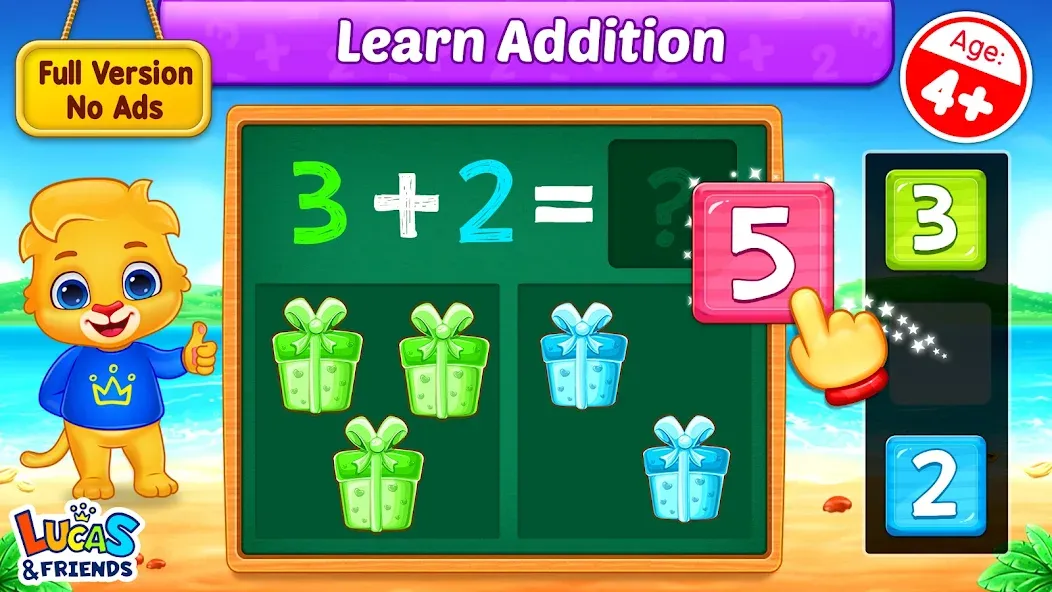 Скачать Math Kids: Math Games For Kids MOD APK — Все уровни открыты — скриншот 1