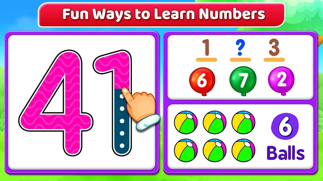 Скачать 123 Numbers - Count & Tracing MOD APK — Разблокирована полная версия — скриншот 2